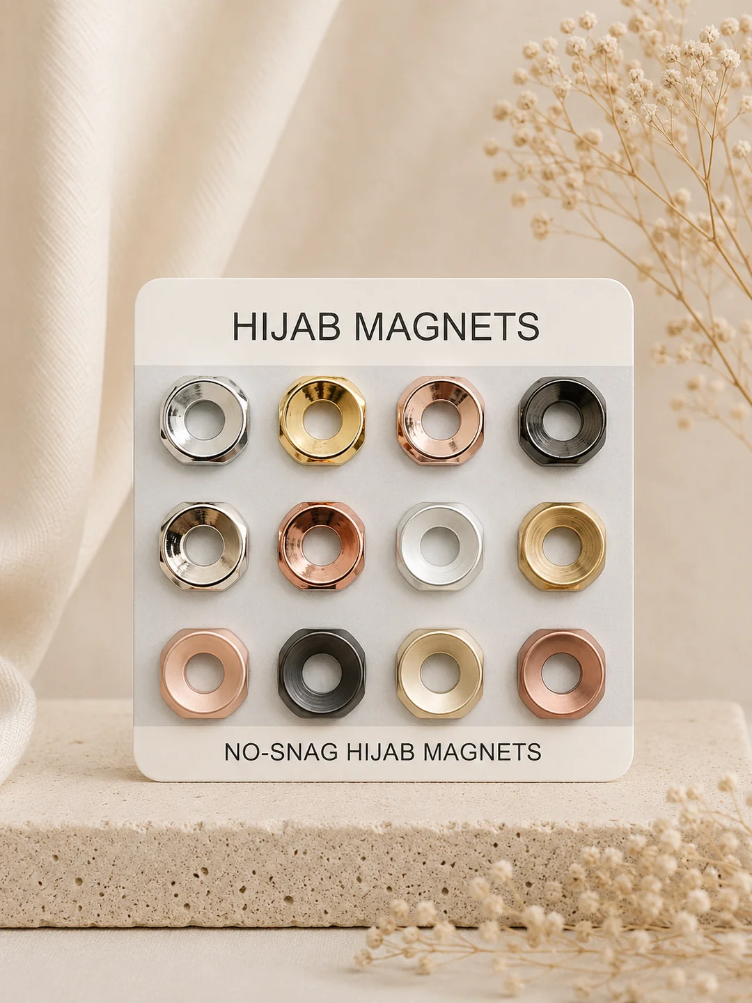 Hijab magnetic pins