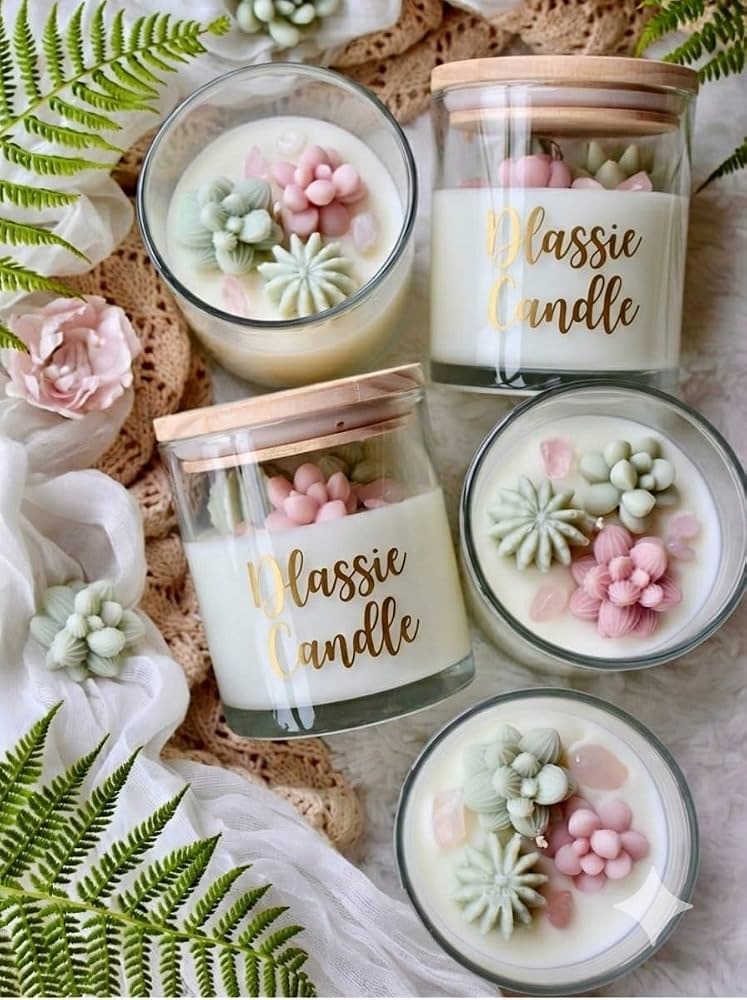 Aesthetic scented candles
