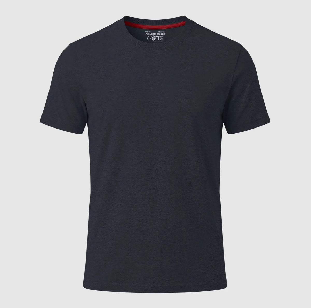 Round neck and short sleeves