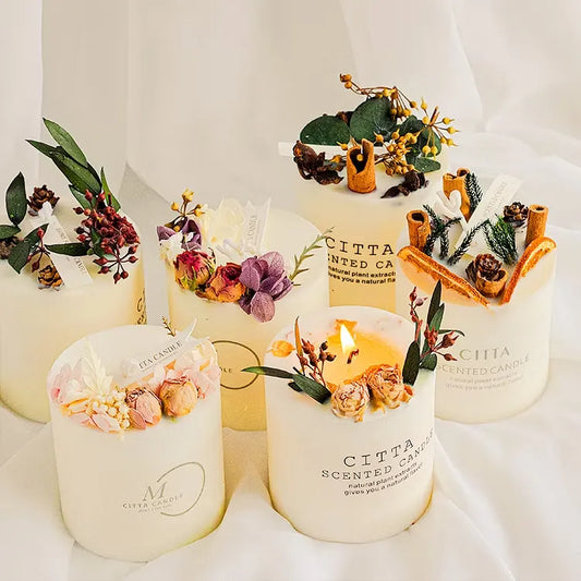 Aesthetic scented candles
